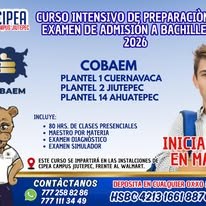 Curso intensivo bachillerato CIPEA