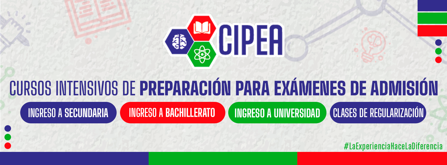 CIPEA cursos intensivos de preparación para exámenes de admisión